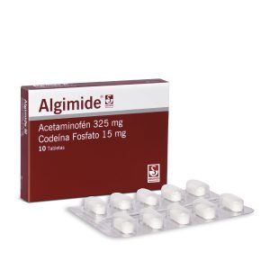 ALGIMIDE 325/15 X10 TBS ACETAMINOFEN/CODEINA