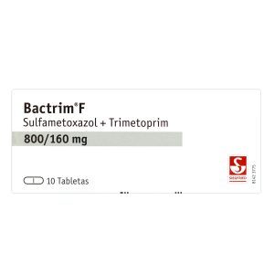 BACTRIM F 160+800 MG 10 TABLETAS