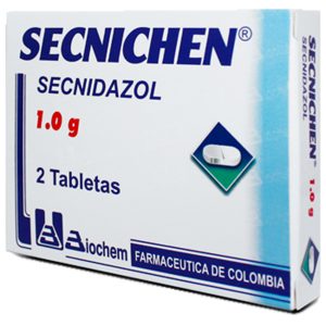 SECNICHEM 1.0 GRAMOS X 2 TABLETAS