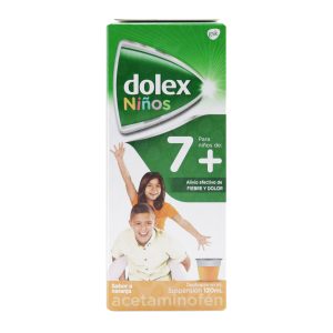 DOLEX JARABE NINOS 120 ML 7+