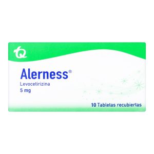 ALERNESS LEVOCETIRIZINA 5 MG 10 TBS