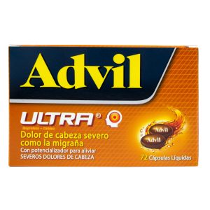 ADVIL ULTRA 72 CAPSULAS