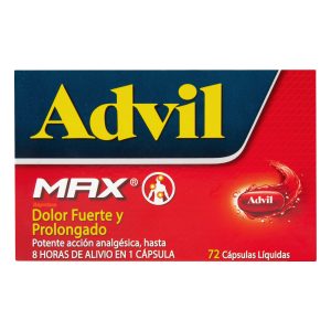 ADVIL MAX 72 CAPSULAS