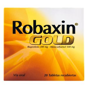 ROBAXIN GOLD 500 MG 20 TBS
