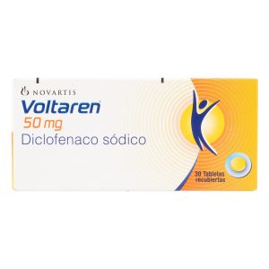 VOLTAREN 50 MG 3 BLISTER 10 GRAGEAS(3%+)
