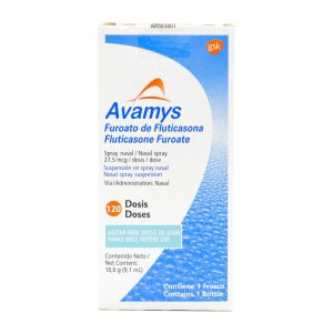 AVAMYS SPRAY NASAL 120 DOSIS