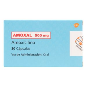 AMOXAL 500 MG 30 CAPSULAS