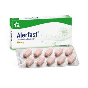 ALERFAST 180 MG 10 TABLETAS