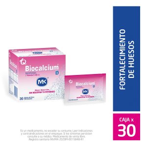 BIOCALCIUM D POLVO 500 MG 30 SBS MK