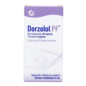 DORZOLOL PF SOL. OFTALMICA 5 ML
