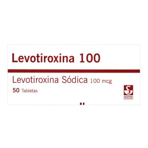 LEVOTIROXINA 100 MCG 50 TBS