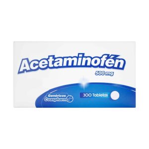 ACETAMINOFEN 500 MG 300 TABS