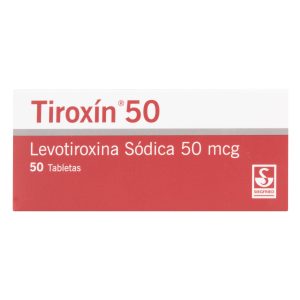 TIROXIN 50 MG 50 TABLETAS(PDB)