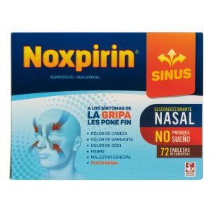 NOXPIRIN SINUS 72 TABLETAS