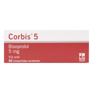 CORBIS BISOPROLOL 5 MG 30 TBS