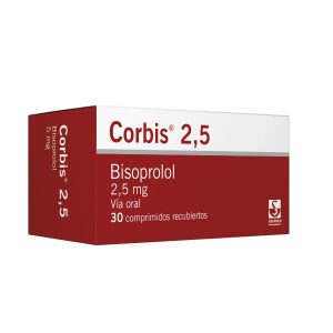 CORBIS BISOPROLOL 2.5 MG 30 TBS