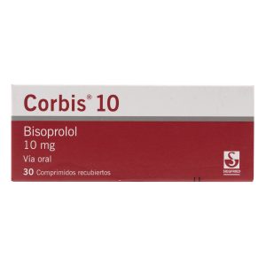 CORBIS BISOPROLOL 10 MG 30 TBS
