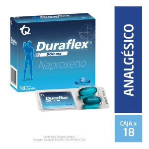 DURAFLEX 500 MG 18 CAPSULAS MK