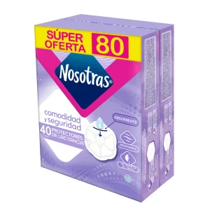SUPER PROMOCION PROTECTORES NOSOTRAS DE LACTANCIA x 80UND