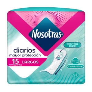 PROTECTORES FEMENINOS NOSOTRAS DAYS x 15 UND