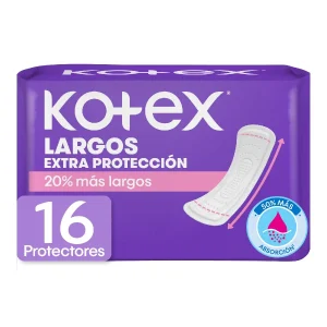 PROTECTOR LARGO KOTEX *16UND