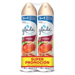 2 AMBIENT.GLADE SPRAY 400ML OFERTA