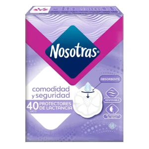 PROTECTORES NOSOTRAS LACTANCIA x 40UND